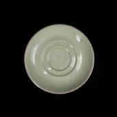 Блюдце 114мм  Corone Nature зеленое /36/