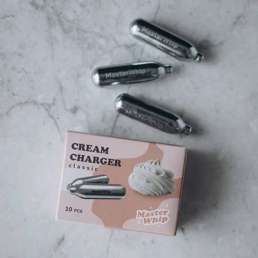 Баллончики для сифона для взбивания сливок (N2O) 10 шт/уп MasterWhip Баллончики для сифона для взбивания сливок (N2O) 10 шт/уп MasterWhip