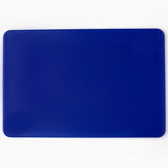 Доска разделочная 450x300x11мм. п/п синяя поверхность шагрень MGprof 1710