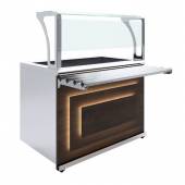 Прилавок холодильный с ванной охлаждаемой Pafos Luxstahl ПХВ (С)-1200 Premium