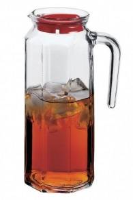 Кувшин 1,0л с голубой крышкой Кошем Pasabahce-завод Бор 80051/6/