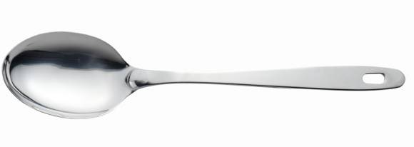 Ложка гарнирная 200мм Luxstahl кт1088 Ложка гарнирная 200мм Luxstahl кт1088