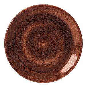 Тарелка мелкая «Крафт» 300мм Craft Terrac фарфор терракот 1133 0565  03012083
