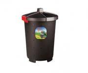 Бак 45л для мусора Рестола (черный) 431253613.