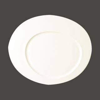 Тарелка овальная 340х280мм Cayenne плоская, фарфор AllSpice RAK Porcelain SPEG36 Тарелка овальная 340х280мм Cayenne плоская, фарфор AllSpice RAK Porcelain SPEG36