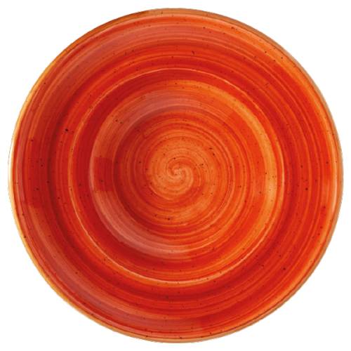 Тарелка для пасты 30см 550мл фарфор Gourmet Aura Terracota Bonna /6/ ATC GRM 30 CK