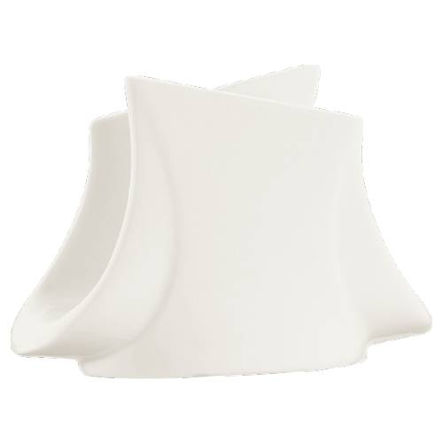 Салфетница 10см фарфор Pera White Bonna PER01PC /12/