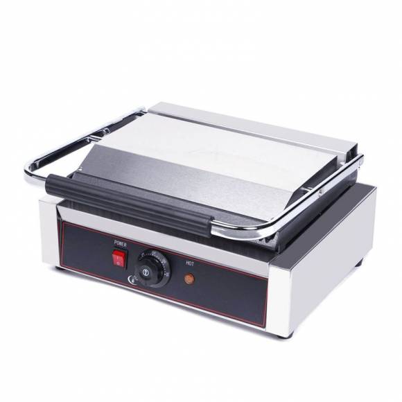 Гриль контактный Hurakan HKN-PE34FT гладкая поверхность