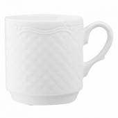 Кружка 300мл Афродита Lubiana фарфор D=8, H=9, L=11см 2610-white 03140529