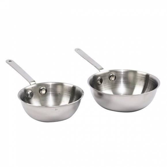 Кокотница 0,11л, d10см h3см, нерж.сталь Maco WOK10