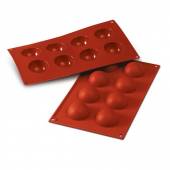 Форма силиконовая Полусфера "Маффин" 8шт КНР D-004 (81200407) 60243 Форма силиконовая Полусфера "Маффин" 8шт КНР D-004 (81200407) 60243