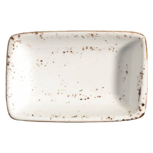 Блюдо прямоугольное 15х9см фарфор Moove Grain Bonna GRAMOV16DKY b
