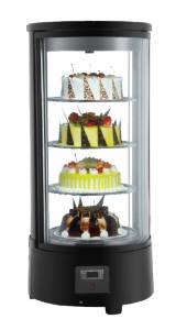 Витрина верт. холодильная настольная кондитерская 4-ярусн. 72л Koreco RTC72 9035 Витрина верт. холодильная настольная кондитерская 4-ярусн. 72л Koreco RTC72 9035