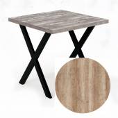 Стол прямой 800х800х750 Х-образный Лагерта Стол прямой 800х800х750 Х-образный Лагерта