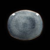 Тарелка овальная 305х260мм Corone Celeste синий HL900780  фк0824