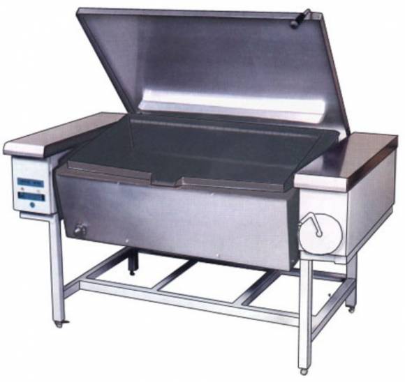 Электросковорода нерж. с чугунной чашей 85л Проммаш СЭЧ–0,45В 3Ф