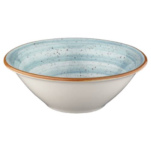 Салатник конусный 20см 900мл фарфор Gourmet Aura Aqua Bonna AAQGRM20KS b