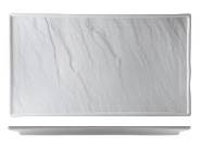 Блюдо прямоугольное "Organic" 300х170мм белое  P.L. F2856-12  81200047 /3/