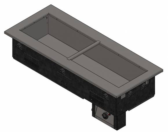 Мармит для вторых блюд компактный встраиваемый RM22DК Drop In 1200x500x395мм Мармит для вторых блюд компактный встраиваемый RM22DК Drop In 1200x500x395мм