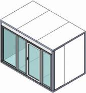 Камера холодильная со стеклопакетом Polair КХН- 11,02 3160х1960х2200 (стекл. дверь по стороне 3160)