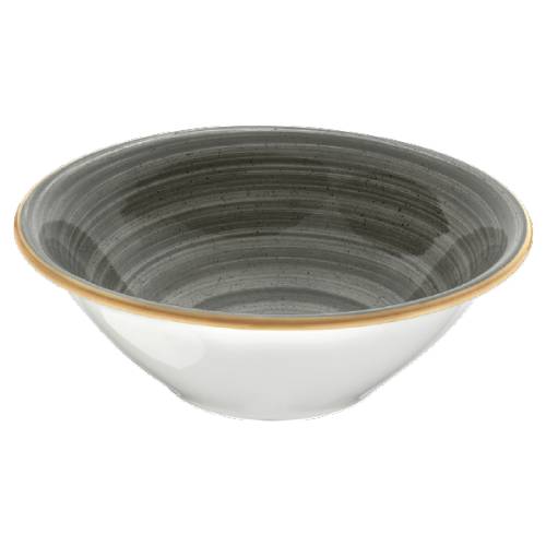 Салатник конусный 20см 900мл фарфор Gourmet Aura Space Bonna ASCGRM20KS b