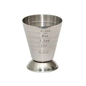 Джиггер нерж. 80 мл. с делениями P.L.- Barbossa KXB-A6022