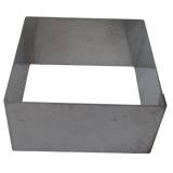 Форма кондитерская 250х250х50мм Квадрат Спика нерж.