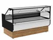 Витрина холодильная Полюс GC95 SM 1,8-1 0013-0430 (ВХС-1,8 Carboma GC95 KombiLux) (0107 Ольха)