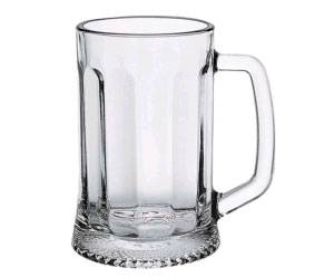 Кружка для пива 670мл Ладья с гранями 1144
