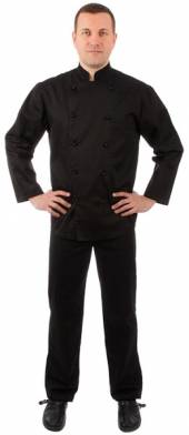 Брюки повара летние р-р 54 черные 00200 со260 Брюки повара летние р-р 54 черные 00200 со260