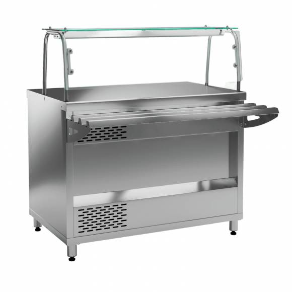 Прилавок-витрина холодильный открытый МХМ ПВХЭ150 100115006 Прилавок-витрина холодильный открытый МХМ ПВХЭ150 100115006