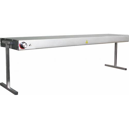 Настольная ИК лампа-подогреватель прямоугольная Kocateq DHWD343 нерж. 6702