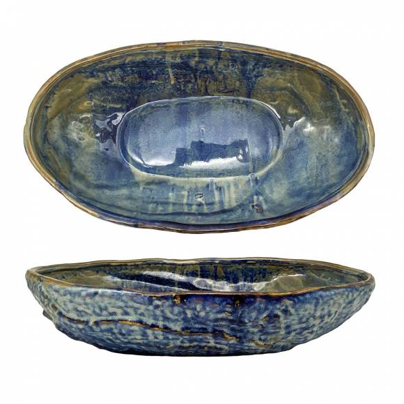 Блюдо 5,5 л, 50*29 см,фарфор,Aqua Blue Proff Cuisine ZA0602-18-A Блюдо 5,5 л, 50*29 см,фарфор,Aqua Blue Proff Cuisine ZA0602-18-A