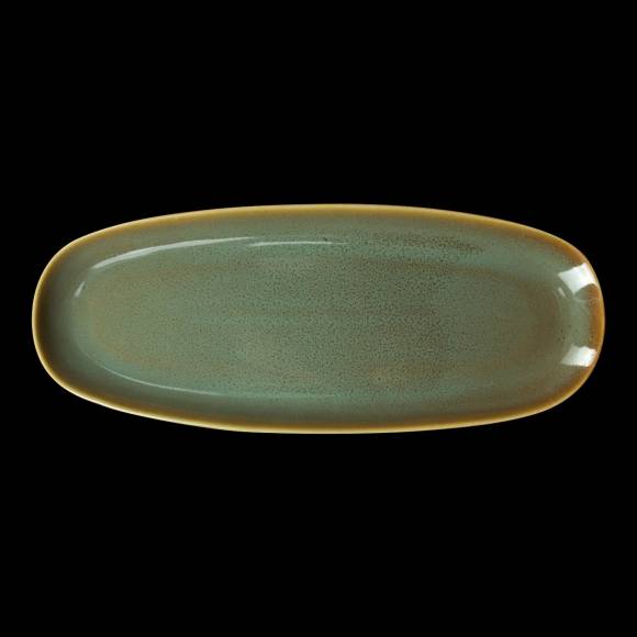 Блюдо фигурное 357х135мм Corone Primavera зеленый фк2207 Блюдо фигурное 357х135мм Corone Primavera зеленый фк2207