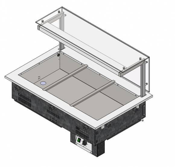 Мармит для вторых блюд встраиваемый с полкой Г-тип RM23DH Drop In 1505x700x805мм Мармит для вторых блюд встраиваемый с полкой Г-тип RM23DH Drop In 1505x700x805мм
