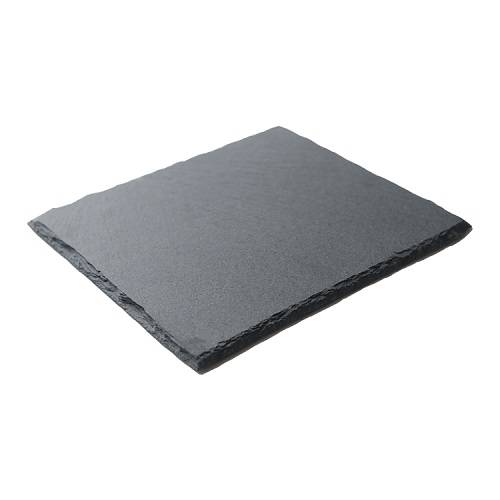 Блюдо для подачи квадр. 15*15 см. черное, сланец MGprof