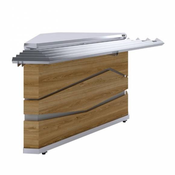 Модуль угловой наружный Zigzag Luxstahl УН-90 Premium (без направляющих) Модуль угловой наружный Zigzag Luxstahl УН-90 Premium (без направляющих)