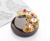 Форма силиконовая PAVODECOR для декора. "Листья 1" 141х100х2мм, 8,5мл, 3 ячейки Pavoni PR001 Форма силиконовая PAVODECOR для декора. "Листья 1" 141х100х2мм, 8,5мл, 3 ячейки Pavoni PR001