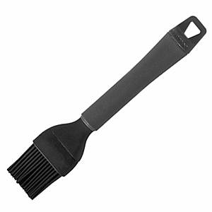 Кисть кондитерская 200х40мм силиконовая Paderno черная 48280-09  04141026