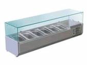 Витрина холодильная для ингредиентов пиццы настольная COOLEQ VRX 1500/380 Витрина холодильная для ингредиентов пиццы настольная COOLEQ VRX 1500/380