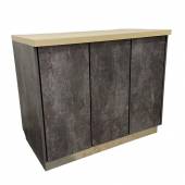 RD Прилавок кассовый металл+ЛДСП 1100х800х900 (без столешницы) RD Прилавок кассовый металл+ЛДСП 1100х800х900 (без столешницы)