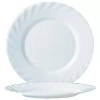 Тарелка плоская десертная 190мм Norma Romantic опаловое стекло Тарелка плоская десертная 190мм Norma Romantic опаловое стекло