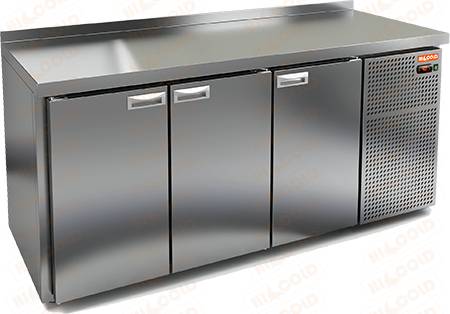 Стол холодильный Hicold GN 111 BR2 TN 3 двери, увеличенный Стол холодильный Hicold GN 111 BR2 TN 3 двери, увеличенный