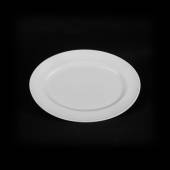 Блюдо овальное 202х160мм с орнаментом Corone Palazzo фарфор белый LQ-QK15064A фк065 Блюдо овальное 202х160мм с орнаментом Corone Palazzo фарфор белый LQ-QK15064A фк065