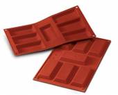 Форма силиконовая 7 порций Прямоугольник SF054/N Martellato.