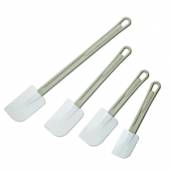 Лопатка кухонная 280мм силикон, пластик белая Paderno 12915-26 04110183 Лопатка кухонная 280мм силикон, пластик белая Paderno 12915-26 04110183