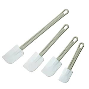 Лопатка кухонная 280мм силикон, пластик белая Paderno 12915-26 04110183 Лопатка кухонная 280мм силикон, пластик белая Paderno 12915-26 04110183