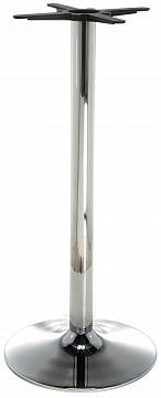 Подстолье из хромированного металла 1204EM основание "рюмка" /10/ Подстолье из хромированного металла 1204EM основание "рюмка" /10/