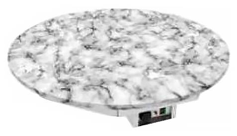 Поверхность охлаждаемая встраиваемая круглая Gastrolux ВТП-120/К искусств. камень Поверхность охлаждаемая встраиваемая круглая Gastrolux ВТП-120/К искусств. камень