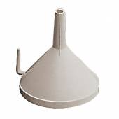 Воронка 100мм пластик белый Paderno с зацепом 47604-10  02122611